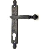Epilons Antika Tarz Dekoratif Pirinç Misket Oda Kapı Kolu - 245X34 Mm, Oksit