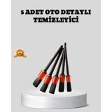 Epilons Araç Detay Temizlik Fırçası 5’li Set Çizmeyen Kıl Çok Yönlü Kullanım