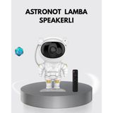 Epilons Astronot Şekilli Galaxy Projeksiyon Lambası Nebula Efektli Dekoratif Lamba