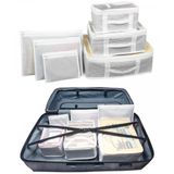 Epilons Bavul Içi Organizer Seti - Yatak Odası Organizer Set - Makyaj Organizer Mini Hurçlar (6 Parça)