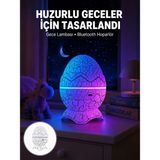 Epilons Bluetooth Hoparlör Özellikli 7 Renkli Gece Aydınlatması Yeni Nesil