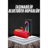 Epilons Bluetooth Hoparlör USB Şarjlı Uzun Pil Ömrü Android ve Ios Uyumlu Renkli