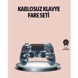 Epilons Bluetooth Kablosuz Ps4 Gamepad Çift Motorlu Siyah Controller FRTKGT25DYMXXUCZZZPS4KOLU-6
