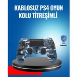 Epilons Bluetooth Kablosuz Ps4 Gamepad Çift Motorlu Siyah Controller FRTKGT25DYMXXUCZZZPS4KOLUU-5