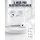 Epilons Bluetooth Kulaklık 3. Nesil Ios Android Uyumlu Yeni Nesil Wireless Charge - Renkli