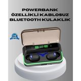 Epilons Bluetooth Kulaklık 800MAH Powerbank Düşük Gecikmeli