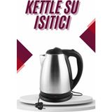 Epilons Çelik Su Isıtıcı Kettle Dayanıklı Paslanmaz Çelik Uzun Ömürlü