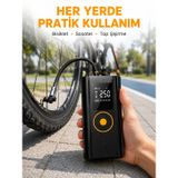 Epilons Çok Amaçlı Dijital Lastik Pompası Araç Bisiklet Top Uyumlu Yeni Nesil FRTKGT25DYMUCZZZST5537-7
