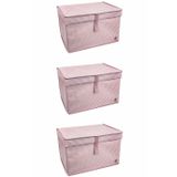 Epilons Çok Amaçlı Düzenleyici Kutu Organizer Cırt Cırtlı Hurç Mega Plus Boy 40cm X 30cm X 70cm (3 Adet) FRTKGTepo5720
