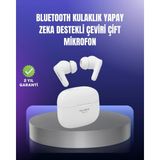 Epilons Çok Dilli Iletişim Destekli Kablosuz Kulaklık Oyun ve Müzik Modlu
