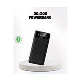 Epilons Çoklu Güvenlik Korumalı 20.000 mAh Powerbank Fener Özellikli