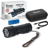 Epilons Cree Q8- Xpg 8+1 LED Şarjlı El Feneri WT-623 - Renkli