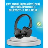 Epilons Deep Bass Destekli Kablosuz Katlanabilir Kulak Üstü Kulaklık