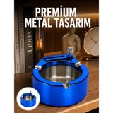 Epilons Dekoratif Çakmaklı Küllük Kolay Temizlenebilir Metal Yeni Nesil