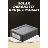 Epilons Dekoratif Duvar Lambası Solar Güneş Enerjili Bahçe Aydınlatması