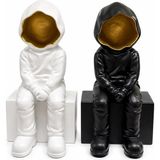 Epilons Dekoratif Polyester Oturan Astronot Biblosu ALK5302