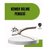 Epilons Deride Kemer Çanta Ayakkabı Delme Pensesi 6 Uçlu Döner Başlıklı Tamir Aleti FRTKGT25DYMUCZZZKEMERDELME-2