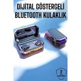 Epilons Dijital Göstergeli Bluetooth Bağlantılı Kulaklık Dokunmatik Kontrol