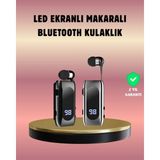 Epilons Dijital Göstergeli Bluetooth Kulaklık - Klipsli ve Şık Tasarım