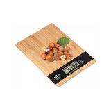 Epilons Dijital Lcd Mutfak Tartısı Terazisi 5kg Bambu Desenli
