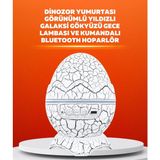 Epilons Dinozor Yumurtası Tasarımlı Projektörlü Gece Lambası