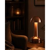 Epilons Dokunmatik Mantar Gece Lambası Bronz LED Masa Aydınlatması