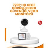 Epilons Ebeveyn Kontrollü 2.8 İnç Bebek Monitörü Güvenli İzleme Akıllı Kamera FRTKGT25DYMXXUCZZZC3BBEBEKKAMERASI-7
