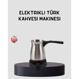 Epilons Elektrikli Türk Kahvesi Cezvesi 800W Kablosuz Döner Tabanlı