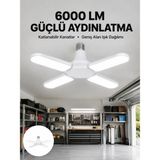 Epilons Enerji Tasarruflu LED Ampül 60 Watt 4 Kollu Beyaz Işık Yeni Nesil - 1 - 10 W