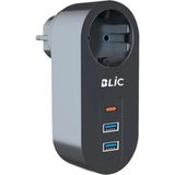 Epilons Ftr-07 2xusb 1xtypec Termal Akım Korumalı Isıya Dayanıklı Tekli Priz - Renkli - Diğer