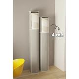 Epilons Hava Geçiren Pvc Pencereli , Kapasiteli, Toz ve Nem Koruyucu Halı Kılıfı Hurcu – 4 M²