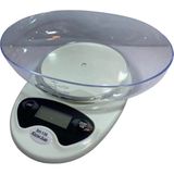 Epilons Hazneli Mutfak Terazisi SH-136 - 5 kg Hassas Dijital Tartı - 1 lt - 000-Siyah
