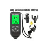 Epilons HW-300PRO Oto Boya Kalınlık Ölçer Fe Nfe 2000ΜM + 2 Fonksiyonlu Bardak Tutucu Hediyeli