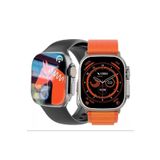 Epilons Hw8 Ultra Çift Kordon 49mm - Siri Nfc Bluetooth Arama Konuşma - İos & Android Uyumlu Akıllı Saat