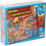 Epilons Jp 314004 Under Construction Jumbo Puzzle 12 Parça - Diğer