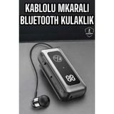 Epilons Kablolu Bluetooth Kulaklık Kulak Içi Stereo Mikrofonlu Dijital Göstergeli - Diğer