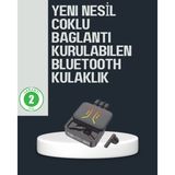 Epilons Kablosuz Bluetooth 5.0 Kulaklık – 300MAH Şarj Kutusu - --