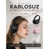 Epilons Kablosuz Bluetooth Kulaklık Anc/enc Destekli Kulak Üstü Yüksek Ses Kaliteli - Renkli