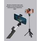 Epilons Kablosuz Bluetooth Selfie Çubuğu – 360° Dönebilir Başlık, Taşınabilir ve Şık Tasarım