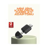 Epilons Kablosuz Carplay ve Android Auto Adaptörü – Usb-A & Type-C Girişli Akıllı Dönüştürücü