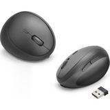 Epilons Kablosuz Ergonomik Dikey Gaming Mouse Dual Mod 3200 Dpi 6 Tuş Bilek Dostu - Siyah ND1210