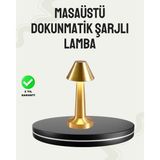 Epilons Kablosuz LED Masa Lambası 1800MAH 3 Renk Aydınlatma Dokunmatik