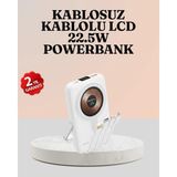 Epilons Kablosuz ve Kablolu Şarj Destekli Taşınabilir Powerbank