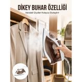 Epilons Kahverengi Buharlı Ütü 2200w Sürekli Buhar 120 G Şok Buhar FRTKGT25DYMUCZZZSAREXÜTÜ-7