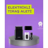 Epilons Kart Tasarımlı Şarjlı Tıraş Makinesi | 2 Başlıklı Hassas Kesim - Renkli