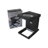 Epilons Katlanır Plastik Büyüteç 2.5X 90MM LED Işıklı Test Cihazı Masa Üstü Kullanım İçin