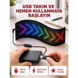 Epilons Kayan Yazı Destekli Rgb Led Reklam Paneli Usb İle Kolay Kurulumlu FRTKGT25DYMXUCZZZ16X192LEDMATRİXXXXXXXXY-1-1