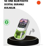 Epilons Kayar Kapaklı Şarj Kutusu ve Dokunmatik Ekranlı Bluetooth Stereo Kulaklık - Ahşap
