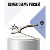 Epilons Kemer Delme Pensesi Çok Amaçlı 6 Farklı Delik Boyu Ayarlı Deri Delme Aleti - 1