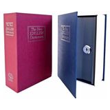 Epilons Kitap Görünümlü Gizli Kasa Büyük Boy Anahtarlı Kilitli Para Kasası